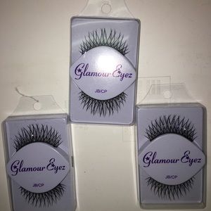 False eyelashes with rhinestones 💎